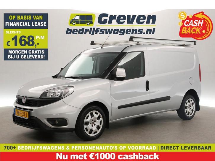 Fiat Doblò 1.6 MJ L2 | 101PK | MARGE | Airco | Trekh. |, Auto's, Bestelauto's, Te koop, Handgeschakeld, Financial lease, Diesel