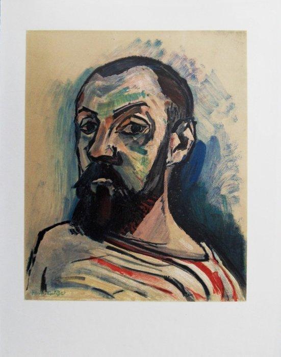 Henri Matisse (1869-1954) - Autoportrait fauve à la, Antiek en Kunst, Antiek | Overige Antiek