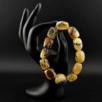 Echte BALTISCHE AMBER Sieraden – Rekbare armband van, Antiek en Kunst