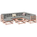 vidaXL 8-delige Loungeset met kussens massief douglas, Tuin en Terras, Tuinsets en Loungesets, Verzenden, Nieuw, Loungeset