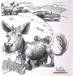 Pentekening Amerika - Baas van Wall Street (lijst optie), Verzenden