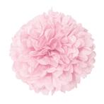 Pompon Lichtroze 40cm, Verzenden, Nieuw