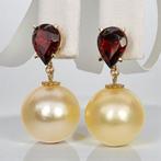 Zonder minimumprijs - Cocktail oorbellen - 14 karaat Geel