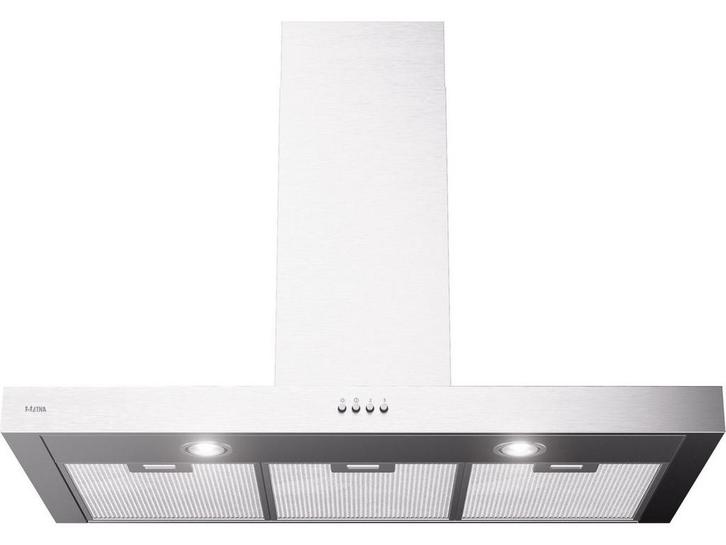 ETNA AB290RVS - Blokmodel Schouwkap - 3 Afzuigstanden - RVS, Witgoed en Apparatuur, Afzuigkappen, Zo goed als nieuw, Verzenden