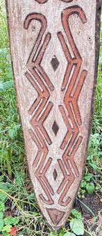 Gope-bord 206 cm - Golfmensen - Papoea-Nieuw-Guinea (Zonder