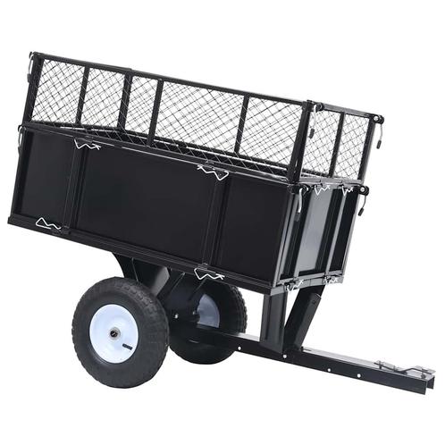 vidaXL Kiepwagen voor zitmaaiers 150 kg, Tuin en Terras, Overige Tuin en Terras, Nieuw, Verzenden