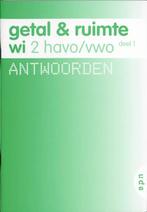 Getal en Ruimte 2 Havo/vwo dl 1 Antwoorden 9789011106345, Verzenden, Gelezen, L.A. Reichard