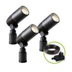 Tuinspot Alder (set 3 stuks)  | Antraciet | 12V |, Tuin en Terras, Buitenverlichting, Ophalen of Verzenden, Nieuw