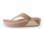 Fitflop Slippers in maat 41 Beige | 10% extra korting, Kleding | Dames, Schoenen, Slippers, Verzenden, Beige, Zo goed als nieuw