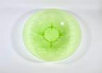 Tafelmiddenstuk - uraniumglas - Bandeja Art Déco, Antiek en Kunst