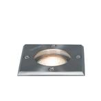 Grondspot staal 10,5 cm IP65 - Basic Square, Nieuw, Minder dan 50 watt, Overige materialen