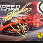Ferrari - Charles Leclerc & Carlos Sainz Signed - 2024 -, Nieuw