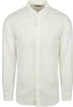 Scotch and Soda Linnen Overhemd Wit maat M Heren, Verzenden, Nieuw, Wit, Scotch and Soda