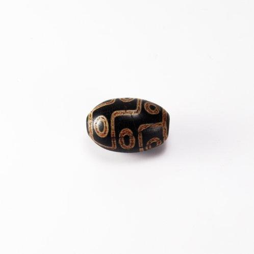Het Himalaya-gebied 9-Eye Agaat Dzi Talisman Kral (Zonder, Sieraden, Tassen en Uiterlijk, Antieke sieraden