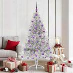 vidaXL Kunstmatig Voorverlicht Kerstboom met 300 LED Zilver, Verzenden, Nieuw