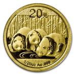 Gouden China Panda 1/20 oz 2013, Verzenden, Oost-Azië, Losse munt, Goud