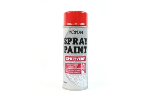 Mondial Spray Paint Spuitbussen Verf 400ml, Doe-het-zelf en Verbouw, Overige Doe-het-zelf en Verbouw, Ophalen of Verzenden