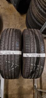 2x 225-55-19 Toyo Zomer 6mm €50 Per Band 225 55 19, Auto-onderdelen, Banden en Velgen, Gebruikt, Band(en), Personenwagen, Ophalen