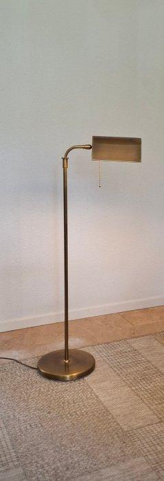 Vloerlamp om te lezen - Koper, Messing - Notaris vloerlamp, Antiek en Kunst, Curiosa en Brocante