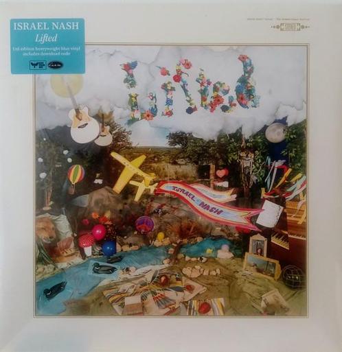lp nieuw - Israel Nash - Lifted(Ltd. Edition, Blue Vinyl), Cd's en Dvd's, Vinyl | Rock, Zo goed als nieuw, Verzenden
