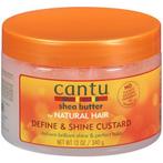 Cantu  Natural Hair  Define & Shine Custard  340 gr, Sieraden, Tassen en Uiterlijk, Uiterlijk | Haarverzorging, Verzenden, Nieuw