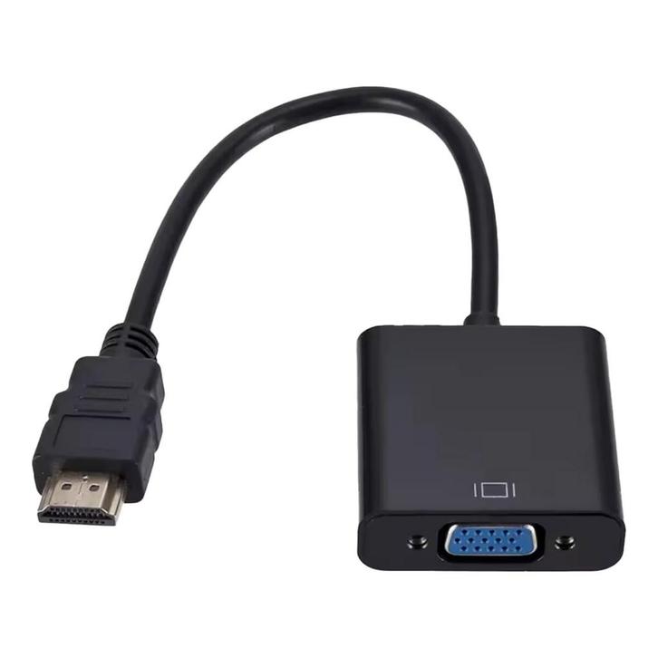 Video Converter - HDMI (m) naar VGA (v) - 1080p Full HD -, Computers en Software, Pc- en Netwerkkabels, Nieuw, Verzenden