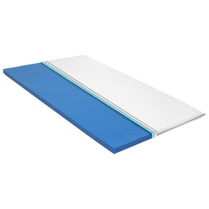 vidaXL Topmatras 6 cm visco-traagschuim 180x200 cm, Huis en Inrichting, Slaapkamer | Beddengoed, Wit, Nieuw, Verzenden