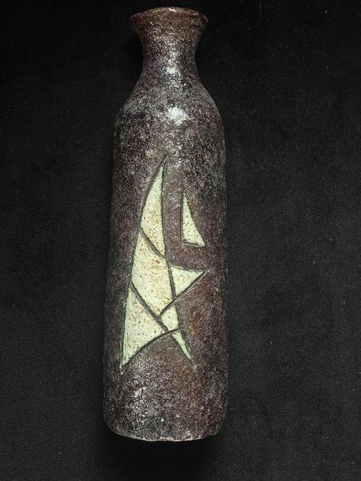 Mobach (attr.) - Vaas - holland 13 - Steengoed, Antiek en Kunst, Antiek | Glas en Kristal