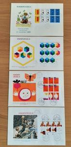Nederland 1965/1972 - 7x Kindblok op groot formaat envelop -, Postzegels en Munten, Gestempeld