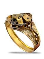 Armband - 14 karaat Geel goud, Antieke Victoriaanse 14K, Sieraden, Tassen en Uiterlijk, Armbanden, Nieuw