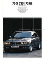 1988 BMW 7 SERIE KLEUREN EN BEKLEDING BROCHURE, Nieuw, BMW, Author