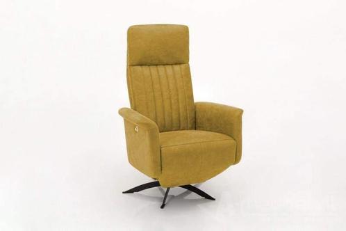 Relaxfauteuil Hessum - relaxfauteuils - Goud, Huis en Inrichting, Stoelen, Nieuw, Stof