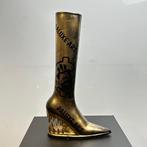 Daluxe Art - 1999 • Golden Scrooge Money Boot Sculpture, Antiek en Kunst