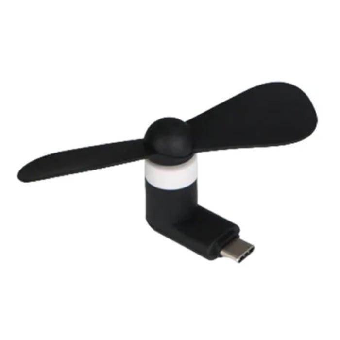 USB-C Mini Ventilator - Koelventilator Energiebesparend Fan, Witgoed en Apparatuur, Ventilatoren, Nieuw, Verzenden