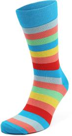 Happy Socks Sokken Stripe maat 41-46 Heren, Kleding | Heren, Sokken en Kousen, Verzenden, Nieuw, Blauw, Happy Socks