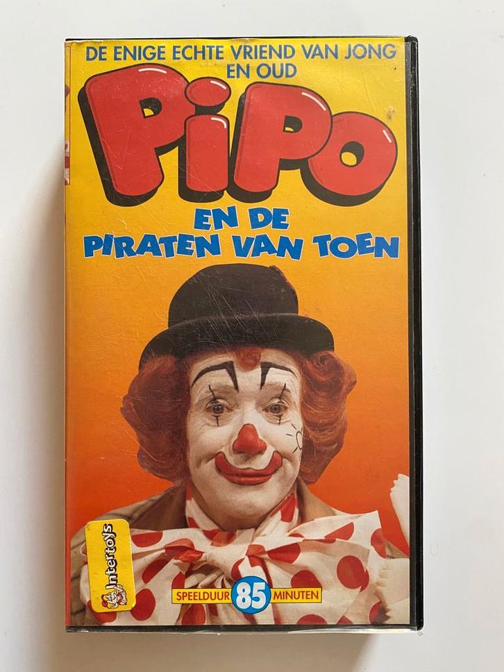 PIPO EN DE PIRATEN VAN TOEN (VHS), Cd's en Dvd's, VHS | Film, Gebruikt, Verzenden
