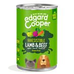Edgard & Cooper Blik Vers Vlees Hondenvoer Lam - Rund 400 gr, Dieren en Toebehoren, Dierenvoeding, Verzenden