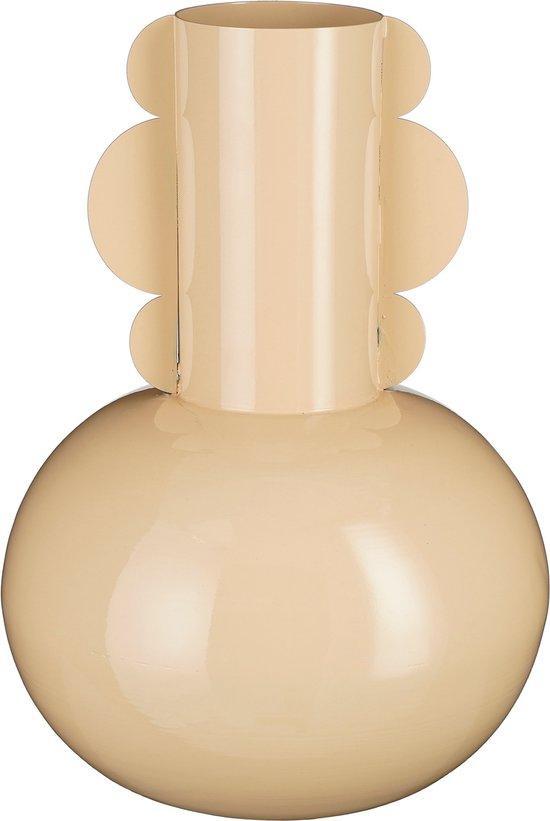 2dekans | Mica Decorations Boyd Vaas - H36 x Ø25 cm - Metaal, Huis en Inrichting, Woonaccessoires | Overige, Zo goed als nieuw