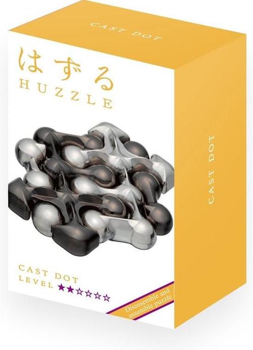 Huzzle Cast Puzzle - Dot (level 2) | Huzzle - Puzzels, Hobby en Vrije tijd, Denksport en Puzzels, Nieuw, Verzenden