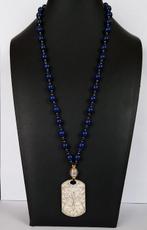 Lapis lazuli - Ketting - Royalty - Versierd - Amulet -