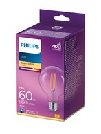 4 stuks Philips LED Globelamp G93 E27 7W 806lm 2700K Held..., Ophalen of Verzenden, Nieuw