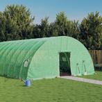 vidaXL Tuinkas met stalen frame 132 m² 22x6x2,85 m groen, Verzenden, Nieuw