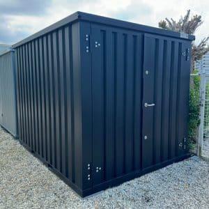 Zwart tuinhuis/ sale/ opslagbox/ Nu of nooit/ laagsteprijs, Doe-het-zelf en Verbouw, Containers