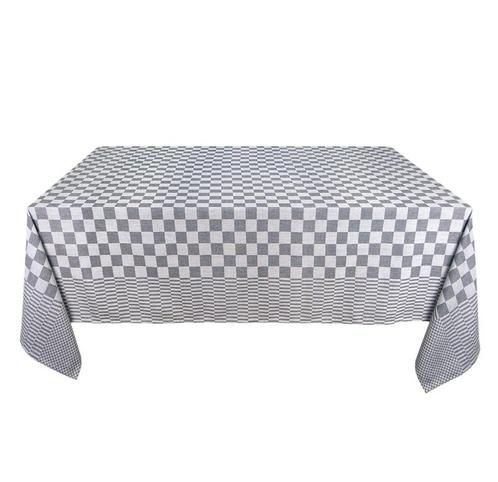 Tafelkleden Zwart en Wit Geblokt 140x240cm 100% Katoen - Tre, Huis en Inrichting, Tafelkleden, Nieuw, Verzenden