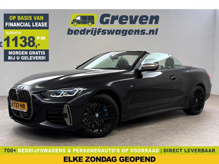 BMW 4 Serie M440i xDrive 374PK M-pakket High Executive |, Auto's, BMW, Te koop, Automaat, Financial lease, Benzine, Zwart, Verzenden