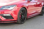Zijskirts Seat Leon FR 5F Maxton Design glans zwart - rood, Ophalen of Verzenden, Nieuw
