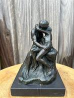 Auguste Rodin (1841-1917) - Beeld, De Kus - 15 cm - Brons,