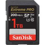 SanDisk Extreme Pro 1TB SDXC Memory Card 200MB, Nieuw, Overige merken, Overige typen, Ophalen of Verzenden
