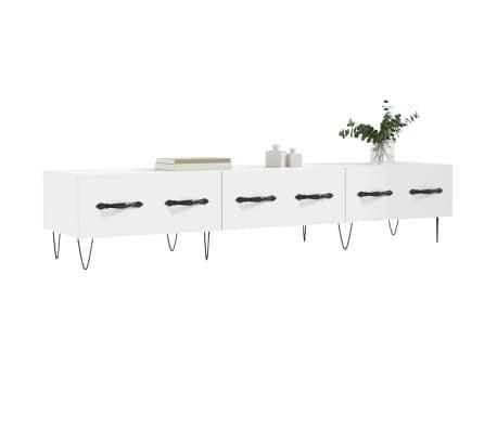 Witte Tv Kast 150cm | Retourdeal | Minimalistisch Design, Huis en Inrichting, Kasten | Televisiemeubels, 25 tot 50 cm, Nieuw, Minder dan 100 cm