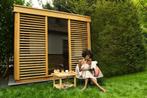 Buitensauna Red Cedar | Pure Cube Sauna | Gratis Kachel, Nieuw, Complete sauna, Ophalen of Verzenden, Fins of Traditioneel